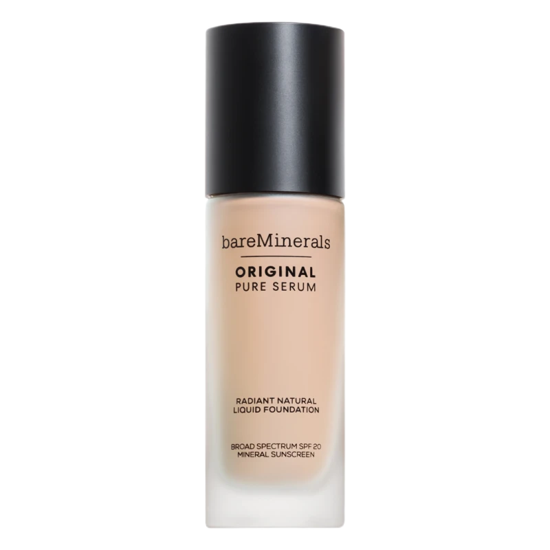 Image of bareMinerals Original Pure Serum Radiant Natural Liquid Foundation Mineral SPF20 30ml (Various Shades) - Fair Cool 1