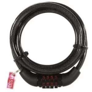 Image of Oxford 1.5m x 6mm 4 Digit Combination Lock