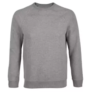 Image of NEOBLU Mens Nelson Marl French Terry Sweatshirt (L) (Grey)