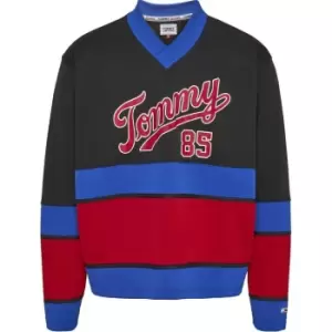 Image of Tommy Jeans Tjm Boxy College 85 Vneck - Multi