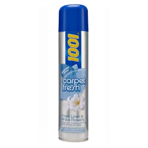 Image of 1001 Linen and White Flowers Carpet Fresh Spray - 300ml