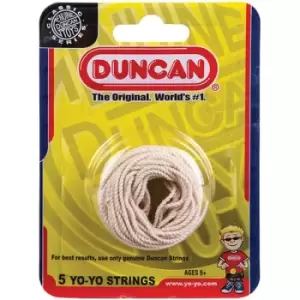 Image of Duncan Yo Yo Strings 5 Pack White (100% Cotton)
