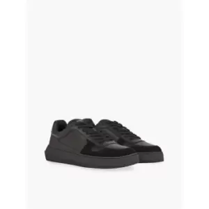 Image of Calvin Klein Jeans Chunky Cupsole Laceup Mix Lth - Black