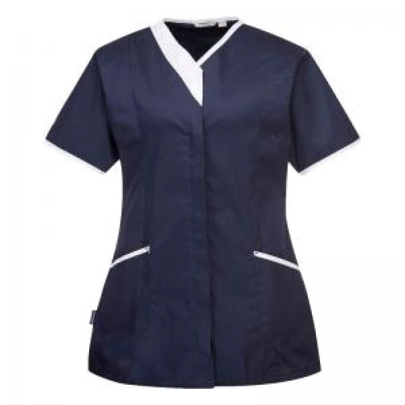 Image of Portwest Ladies Modern Work Tunic LW13NARXL Colour: Navy