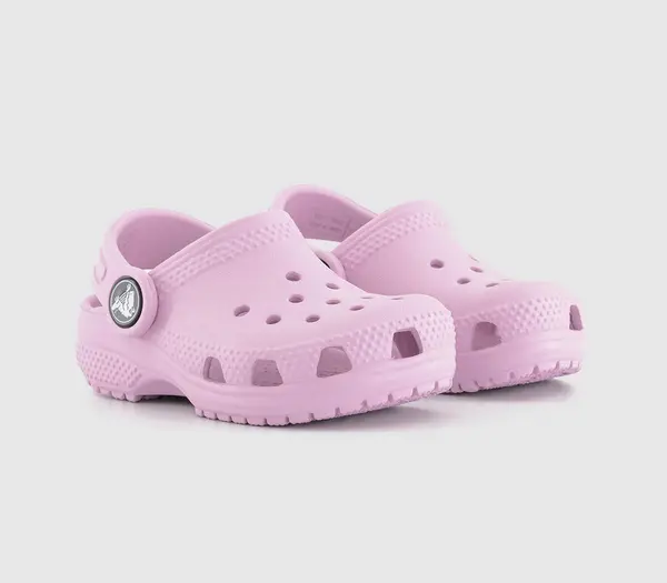 Image of Crocs Classic Kids Clogs Ballerina Pink Synthetic, 9 Infant