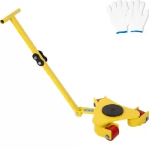 Image of VEVOR 3T/6600lbs 360° Machinery Skate Mover Durable 360°Rotation Q235 Steel Rotating Rollers Material Handling