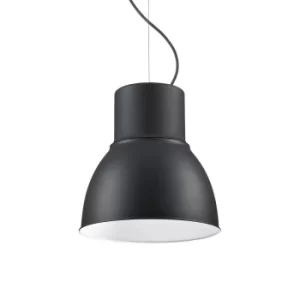 Image of Breeze Indoor Dome Ceiling Pendant Lamp 1 Light Black, E27