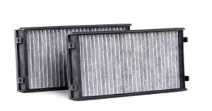 Image of MAHLE Original Pollen Filter BMW LAK 221/S 64116945594,64119248294,64316945586 Cabin Filter,Cabin Air Filter,Filter, interior air 64319249612,6945586