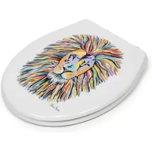 Image of Steven Brown Art Lewis McZoo Flexi-Fix Seat - Croydex