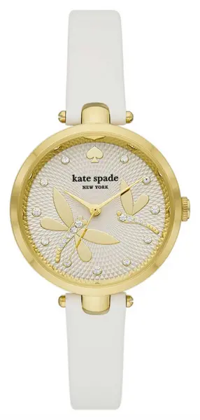 Image of Kate Spade KSW1790 Holland (34mm) Cream Dragonfly Dial / Watch