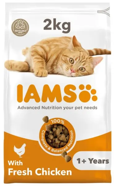Image of Iams Vitality Fresh Chicken Adult Cat Food 2kg