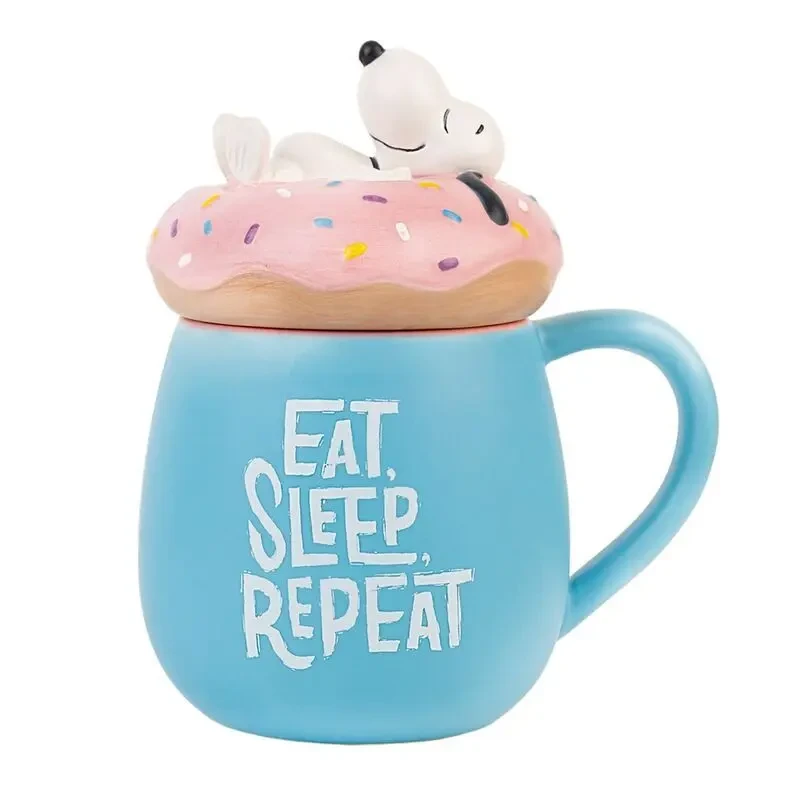 Image of Peanuts Snoopy - Eat, sleep, repeat Cup multicolour Onesize Unisex