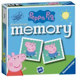 Image of Ravensburger Peppa Pig Mini Memory Card Game, 3 Yrs+, 3 Years
