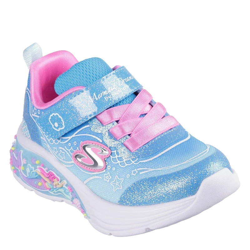 Image of Baby girl Trainers Skechers My Dreamers Lil Mermaid Bleu Female 24