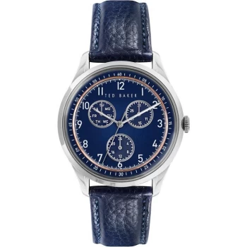 Image of Ted Baker Dacquiri Multi Watch Mens - Blue/Silver