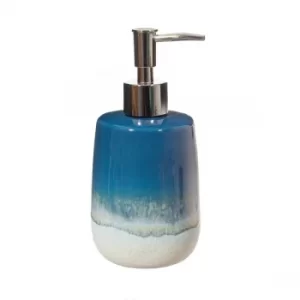 Image of Sass & Belle Mojave Glaze Blue Soap Dispenser