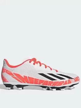 Image of adidas Mens Messi X Speedportal.4 Firm Ground Football Boots - White, Size 11, Men