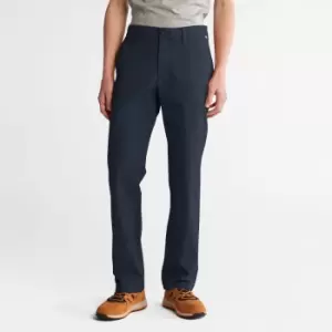 Image of Timberland Squam Lake Stretch Chinos For Men In Navy, Size 32x32