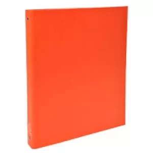 Image of Ring Binder PP A4 4O Rings 30mm, S40mm, Orange, Pack of 20