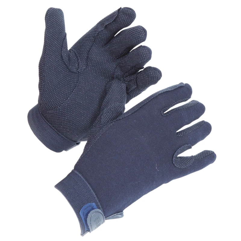 Image of Shires Mens Newbury Gloves in Navy Size: XS Navy Male XS