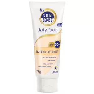 Image of SunSense Daily Face Invisible Tint Finish SPF50+ 75g