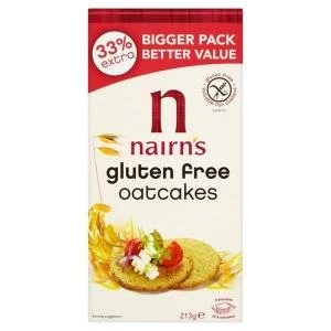 Image of Nairns Gluten Free Oatcakes Pack of 60 0401054
