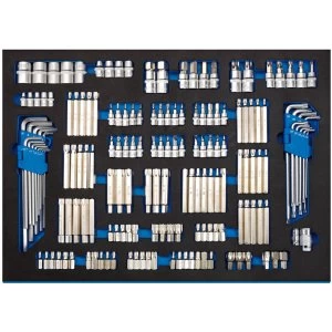Image of Draper Bit Set In Full Plus Drawer EVA Insert Tray (167 Piece)