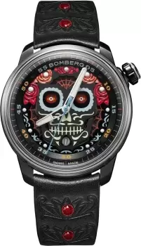 Image of Bomberg Watch BB-01 Auto Mariachi Black Limited Edition