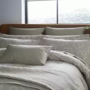 Image of Ted Baker Magnolia Jacquard Single Duvet Cover, Silver