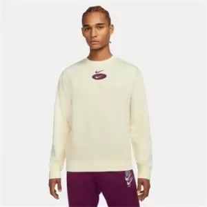 Image of Nike NSW Crew Sweater Mens - Cream