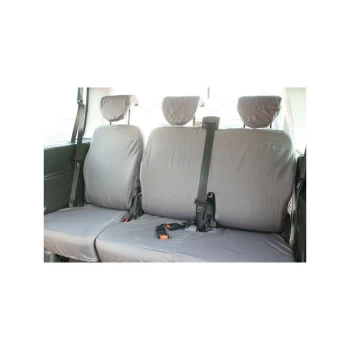Image of Car Seat Covers - Rear - Grey - Peugeot E7 Taxicab - E7RGRY - Town&country