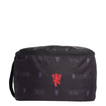 Image of adidas Manchester United Wash Bag Unisex - Black / Night Grey / Real Red