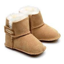 Image of Chipmunks Babies' Tan 'Jojo' Soft Bootsies with Sheepskin Lining - 12-18 months - brown