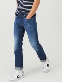 Image of Replay Eco Grover Straight Fit Jeans - Mid Wash