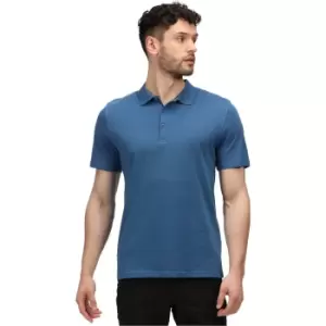 Image of Regatta Mens Sinton Cotton Casual Polo Shirt S - Chest 37-38' (94-96.5cm)
