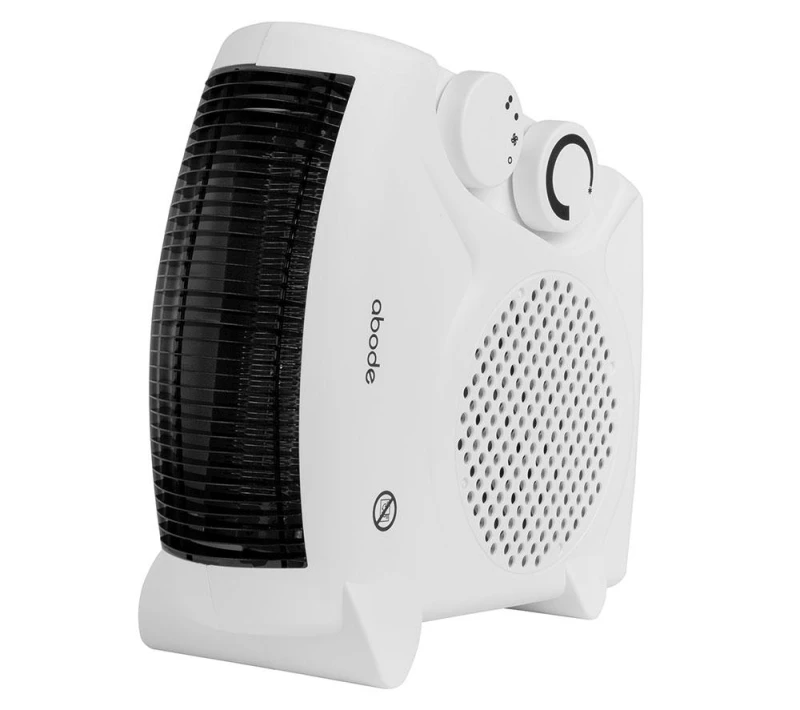 Image of ABODE AFH1001 Hot & Cool Fan Heater - White 5056233839325
