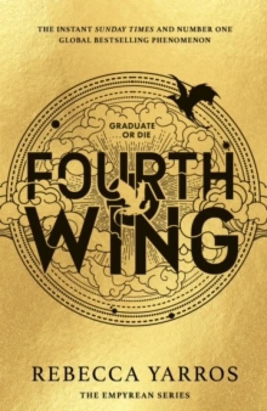 Image of Fourth Wing. Hardback. By Rebecca Yarros Books