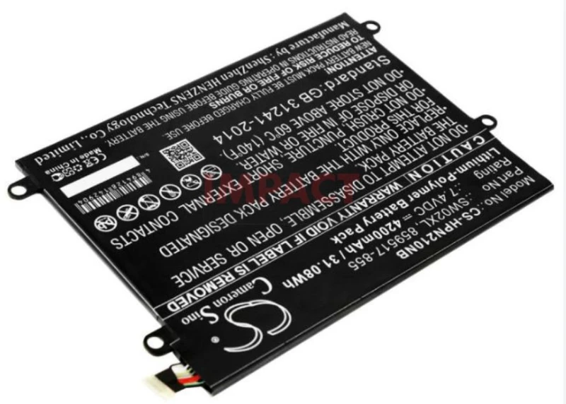 Image of HP *Non Cancellable/Non Returnable (NCNR)* BATTERY ASSY 2C 32W