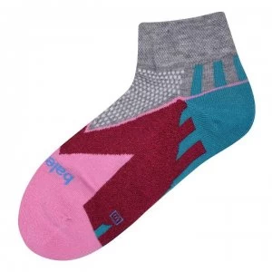 Image of Balega Enduro Low Cut No Show Socks Ladies - Grey/Pink