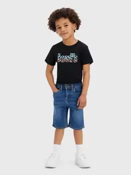 Image of Kids 510 Skinny Fit Shorts - Blue