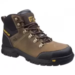 Image of Caterpillar Mens CAT Framework S3 Safety Leather Boots (9 UK) (Seal Brown) - Seal Brown