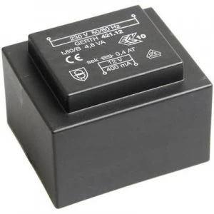 Image of PCB mount transformer 1 x 230 V 1 x 9 V AC 4.80 VA 533 mA