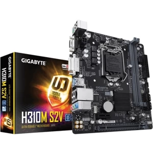 Image of Gigabyte H310M S2V Intel Socket 1151 Micro ATX DDR4 VGA/DVI-D USB 3.1 Motherboard