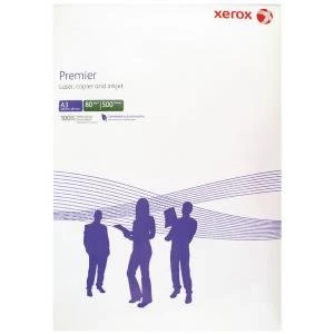 Image of Xerox Premier A3 Paper 80gsm White Ream 003R91721 Pack of 500