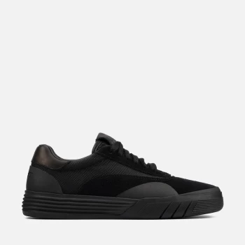 Image of Clarks Youth Cica Trainers - Black Suede - UK 3 Kids
