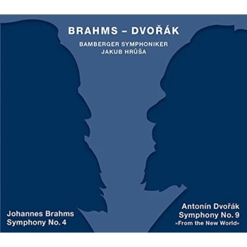 Image of Bamberger Symphoniker - Johannes Brahms: Symphony No. 4/Antonin Dvor&aacute;k: Symphony No. 9 CD
