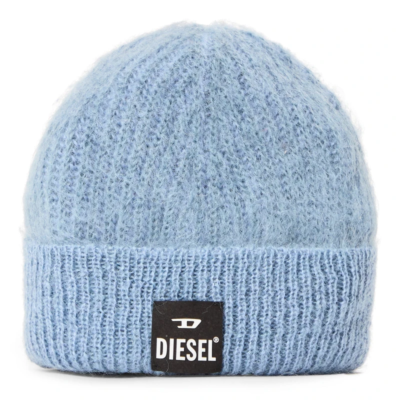 Image of Diesel Mens Edro Mohr Beanie China Blue male Adults