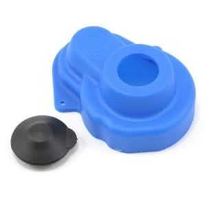Image of Rpm Rpm Gear Cover Blue Traxxas Rustler/Stampede/Bandit/Slash