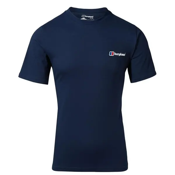 Image of Berghaus Corporate Logo T-Shirt - Blue L