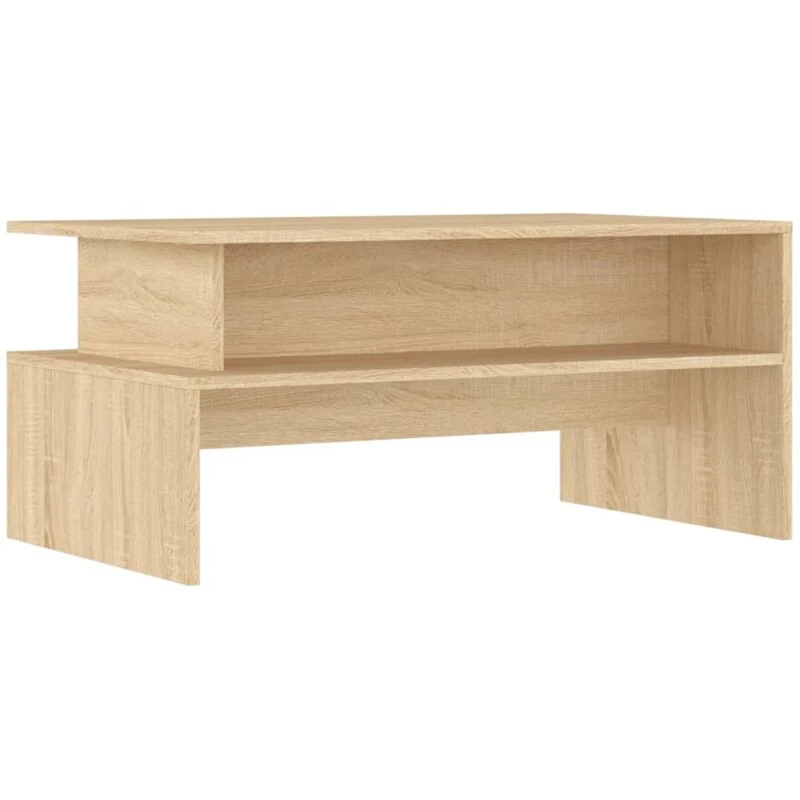 Image of VIDAXL Coffee Table Sonoma Oak 90x55x42.5cm Engineered Wood vidaXL 8720845925369